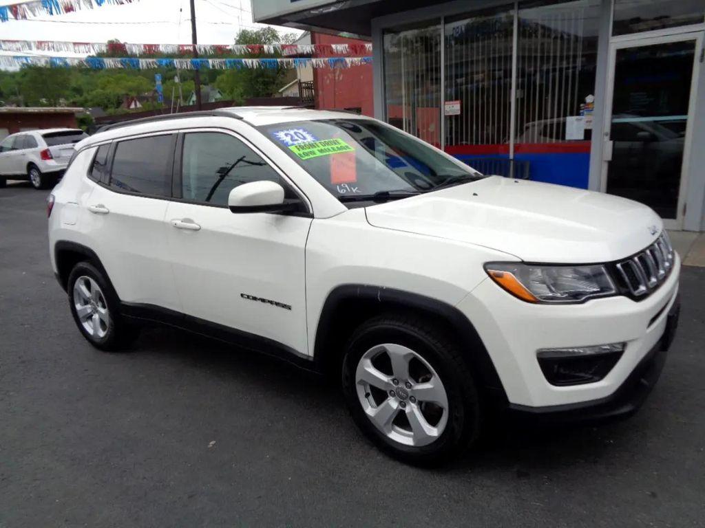 used 2020 Jeep Compass car, priced at $16,000