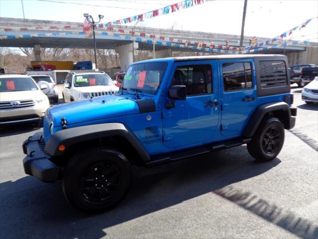 used 2016 Jeep Wrangler Unlimited car, priced at $16,500