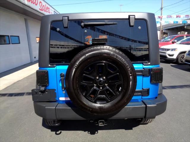 used 2016 Jeep Wrangler Unlimited car, priced at $16,500