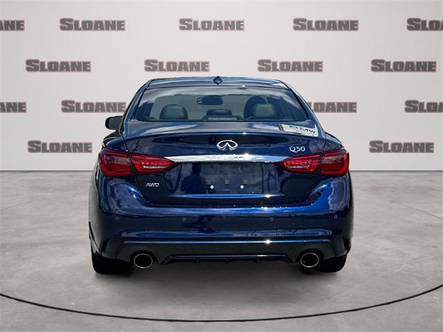 used 2022 INFINITI Q50 car, priced at $31,991