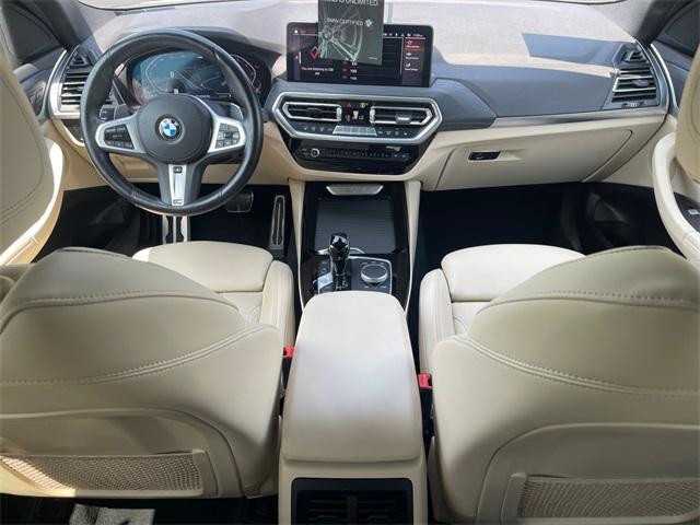 used 2022 BMW X3 car, priced at $34,244