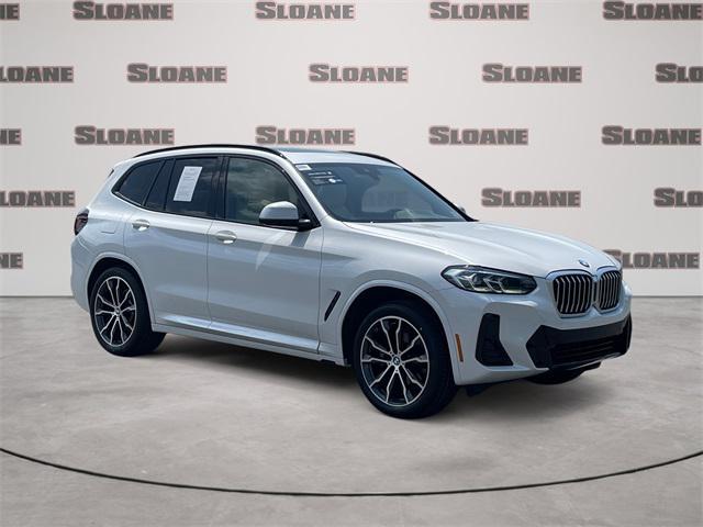 used 2022 BMW X3 car, priced at $34,244
