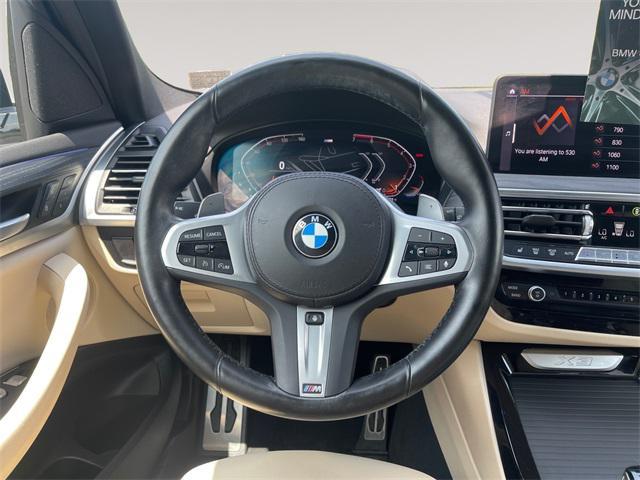 used 2022 BMW X3 car, priced at $34,244