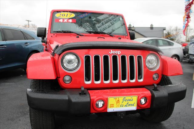 used 2017 Jeep Wrangler Unlimited car, priced at $22,900