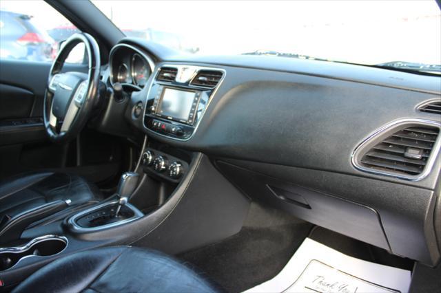 used 2013 Chrysler 200 car, priced at $8,900