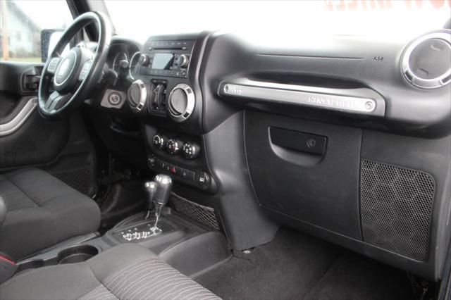 used 2012 Jeep Wrangler Unlimited car, priced at $17,900