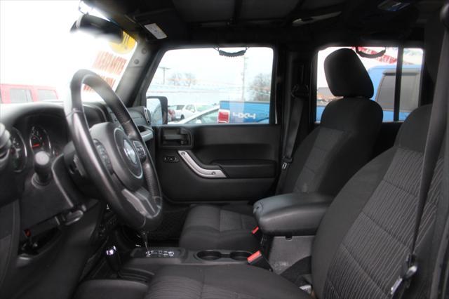 used 2012 Jeep Wrangler Unlimited car, priced at $17,900