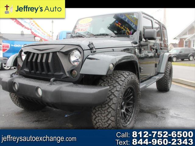 used 2012 Jeep Wrangler Unlimited car, priced at $17,900