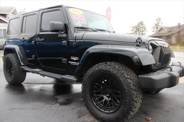 used 2012 Jeep Wrangler Unlimited car, priced at $17,900