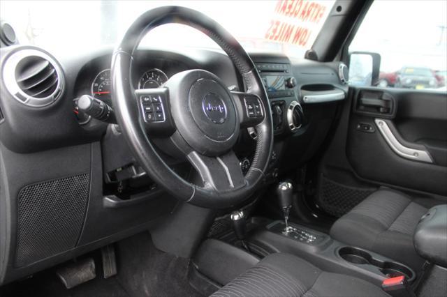 used 2012 Jeep Wrangler Unlimited car, priced at $17,900