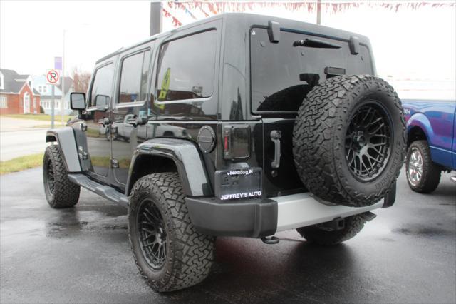 used 2012 Jeep Wrangler Unlimited car, priced at $17,900