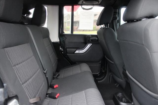 used 2012 Jeep Wrangler Unlimited car, priced at $17,900