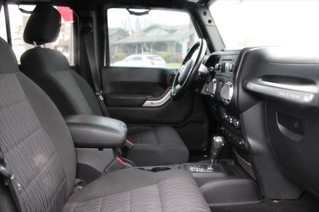 used 2012 Jeep Wrangler Unlimited car, priced at $17,900