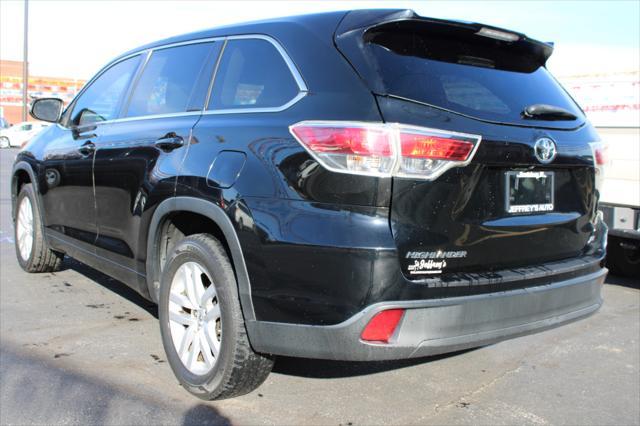 used 2015 Toyota Highlander car, priced at $16,900