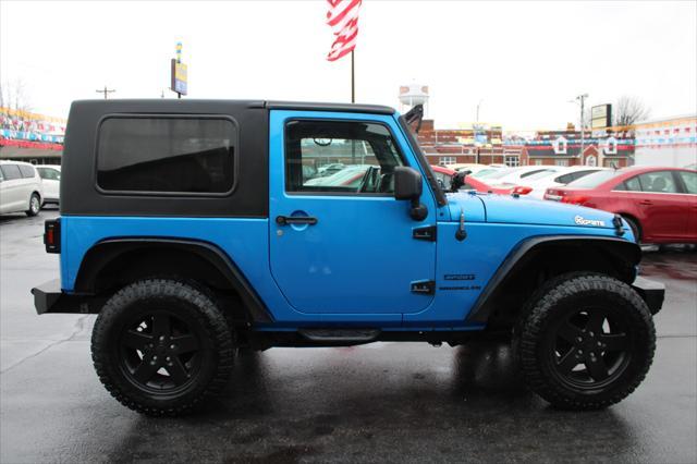 used 2016 Jeep Wrangler car, priced at $17,800