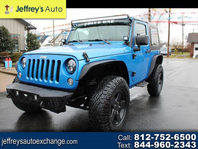 used 2016 Jeep Wrangler car, priced at $17,800