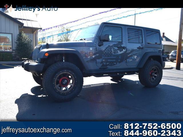 used 2015 Jeep Wrangler Unlimited car, priced at $29,999