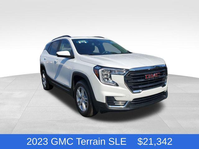 used 2023 GMC Terrain car, priced at $21,342