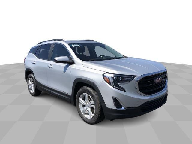 used 2021 GMC Terrain car, priced at $21,728