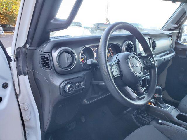 used 2021 Jeep Wrangler car, priced at $27,365