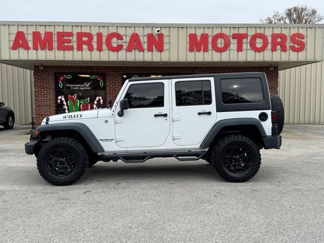 used 2015 Jeep Wrangler Unlimited car, priced at $16,154