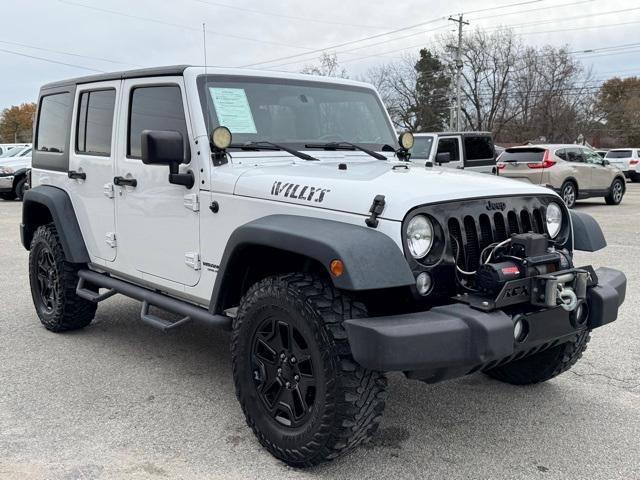 used 2015 Jeep Wrangler Unlimited car, priced at $16,154