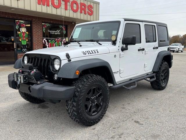 used 2015 Jeep Wrangler Unlimited car, priced at $16,154