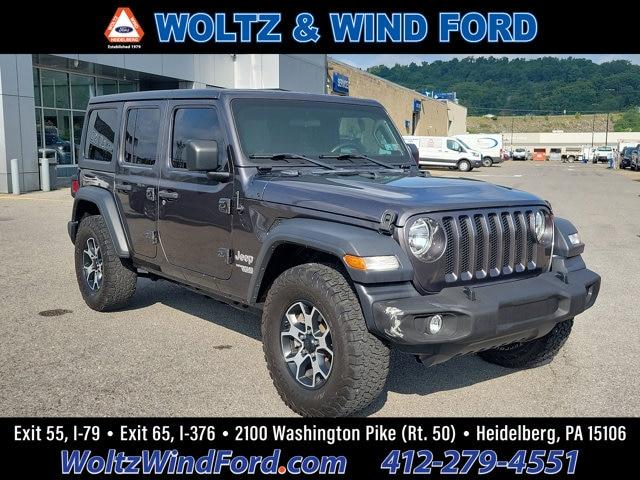 used 2018 Jeep Wrangler Unlimited car, priced at $24,875