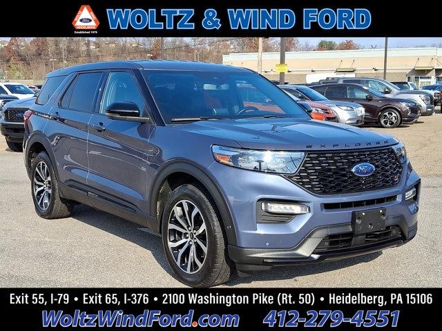 used 2021 Ford Explorer car, priced at $36,875