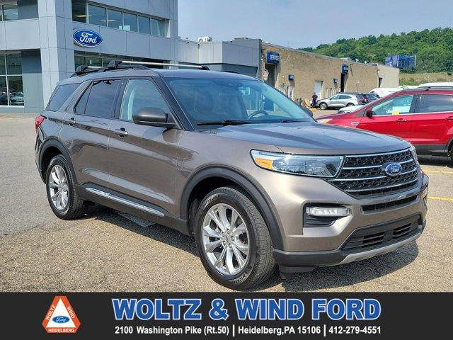 used 2021 Ford Explorer car, priced at $23,987