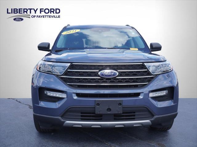 used 2021 Ford Explorer car, priced at $27,644