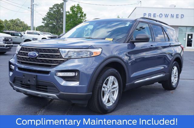 used 2021 Ford Explorer car, priced at $27,851