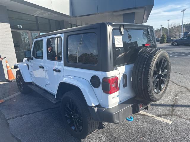 used 2023 Jeep Wrangler 4xe car, priced at $32,497