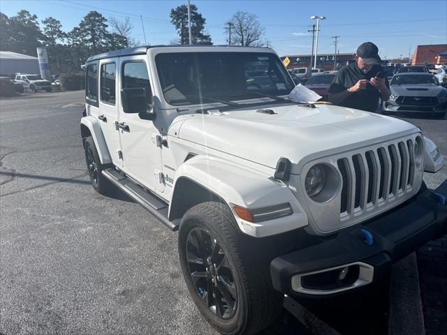 used 2023 Jeep Wrangler 4xe car, priced at $32,497