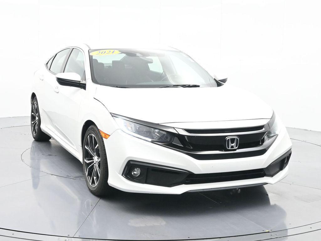 used 2021 Honda Civic car, priced at $21,764