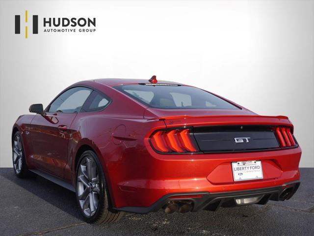 used 2022 Ford Mustang car, priced at $41,362