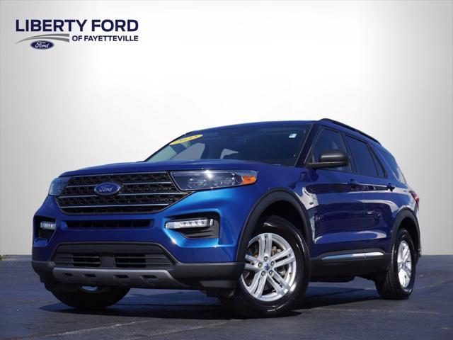 used 2022 Ford Explorer car, priced at $31,984