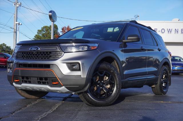 used 2022 Ford Explorer car, priced at $34,141