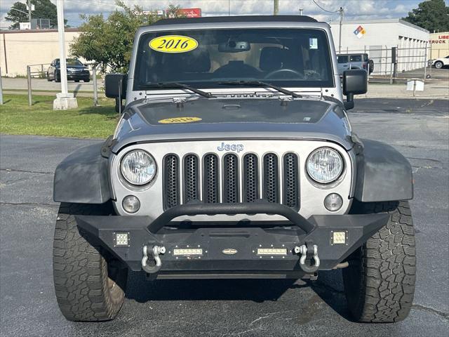 used 2016 Jeep Wrangler Unlimited car, priced at $13,839