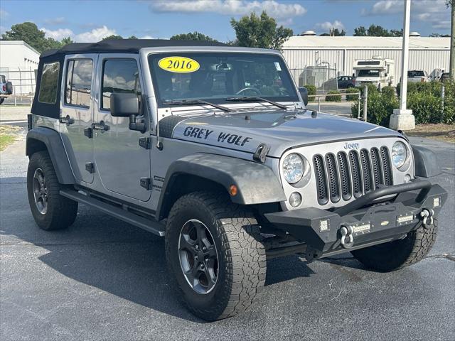 used 2016 Jeep Wrangler Unlimited car, priced at $13,839