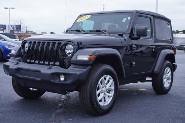 used 2023 Jeep Wrangler car, priced at $29,999