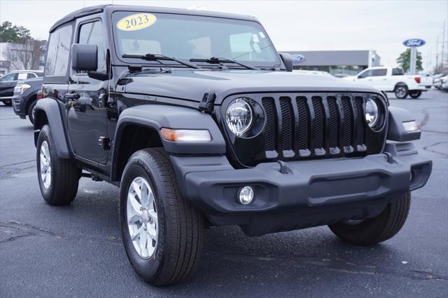 used 2023 Jeep Wrangler car, priced at $29,999