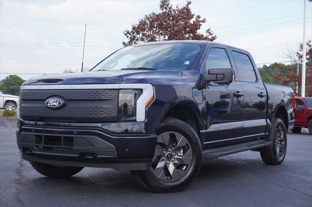 used 2024 Ford F-150 Lightning car, priced at $55,991