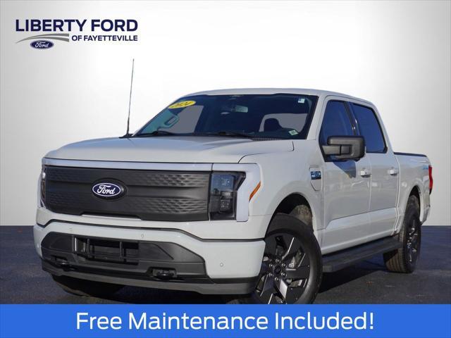 used 2024 Ford F-150 Lightning car, priced at $50,338