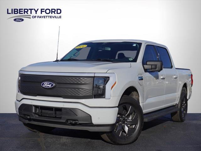 used 2024 Ford F-150 Lightning car, priced at $52,255