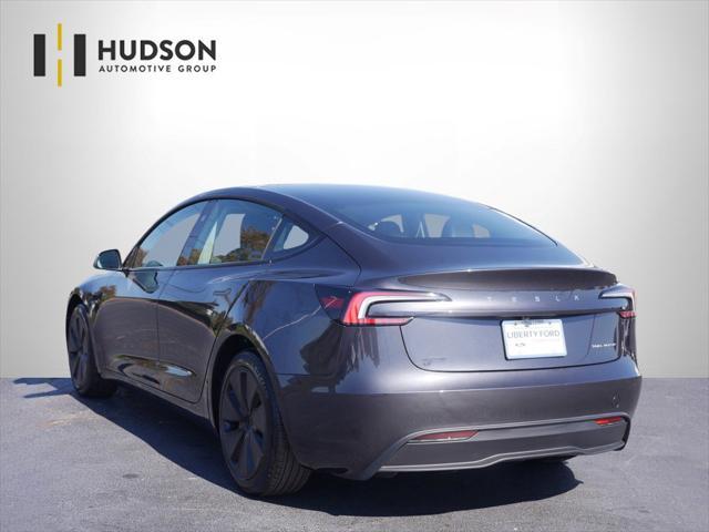 used 2024 Tesla Model 3 car, priced at $38,597