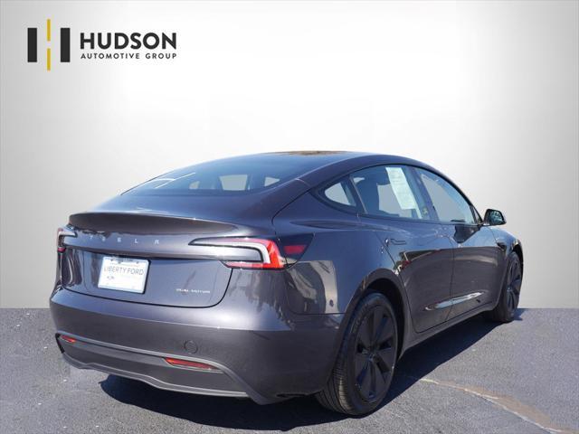 used 2024 Tesla Model 3 car, priced at $38,597