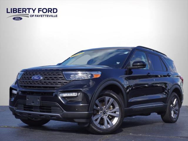 used 2022 Ford Explorer car, priced at $32,498