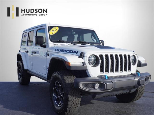 used 2021 Jeep Wrangler Unlimited car, priced at $35,787