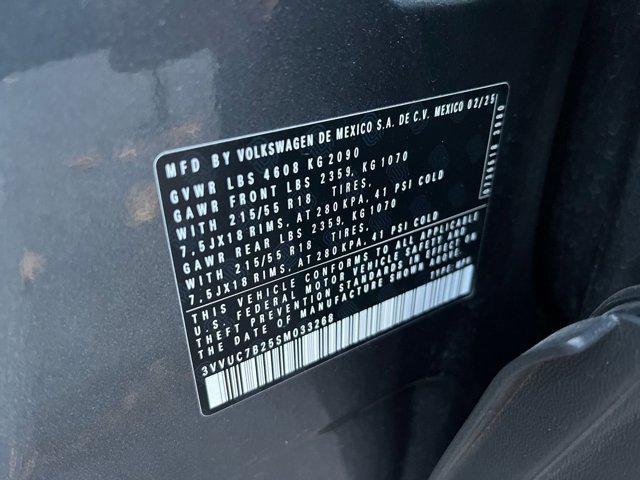 used 2025 Volkswagen Taos car, priced at $23,928